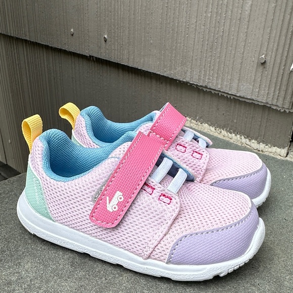 See Kai Run Pink and Light Blue Kids Sneakers - Picture 1 of 3